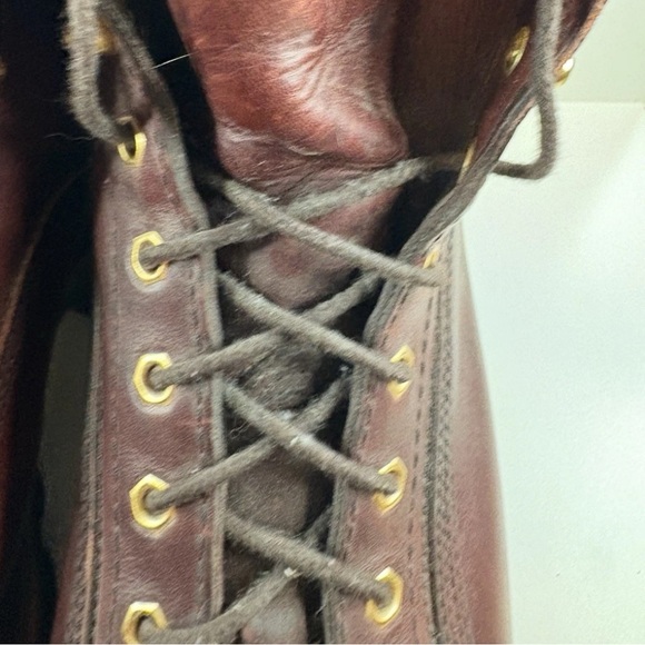Chippewa Men's Dark Brown Leather Boots Size 12 - Picture 12 of 14